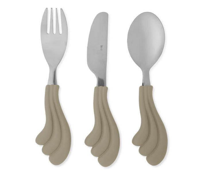 Wave Cutlery set - spoon, fork, knife