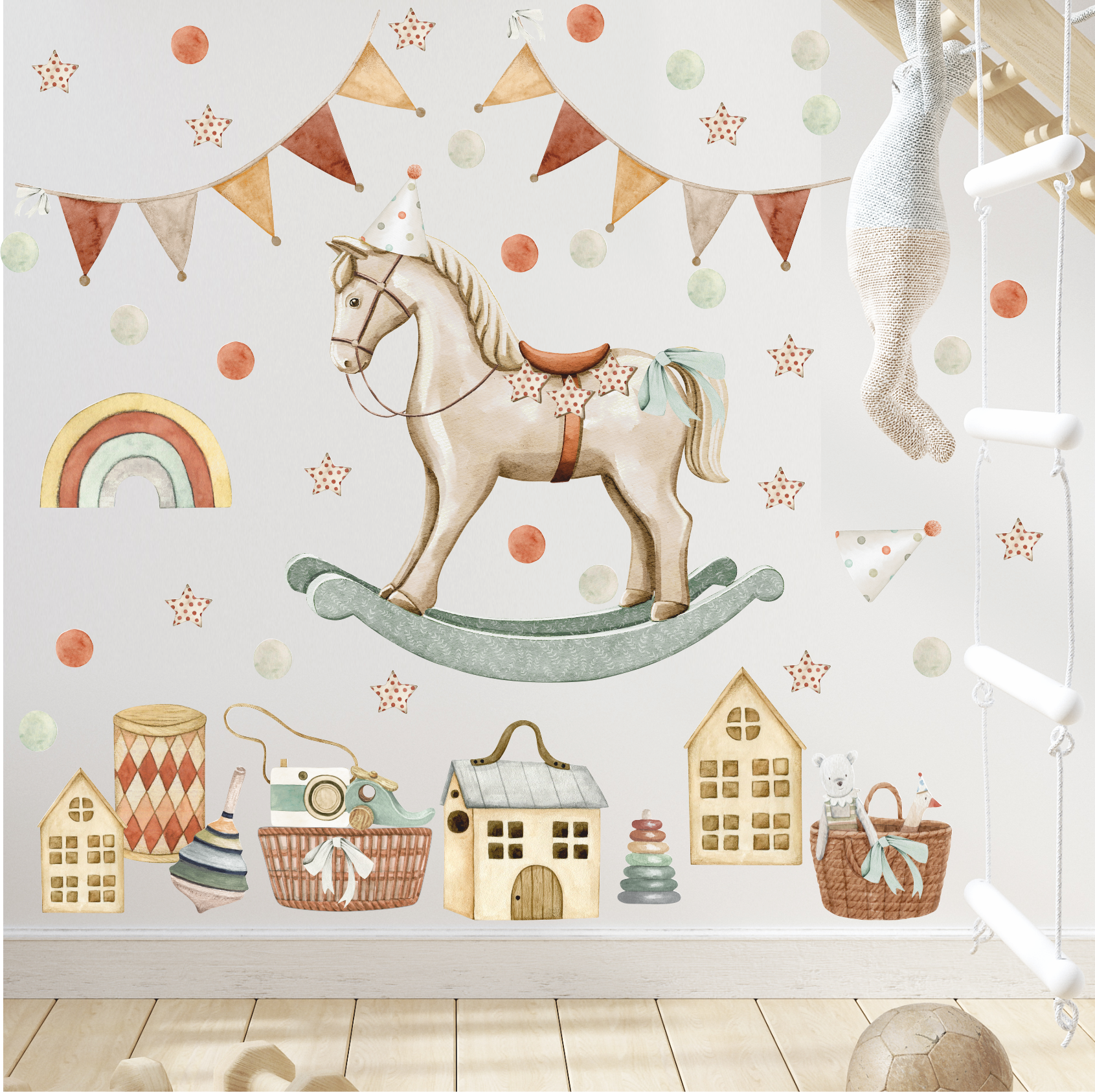 Wall Stickers Retro Toys