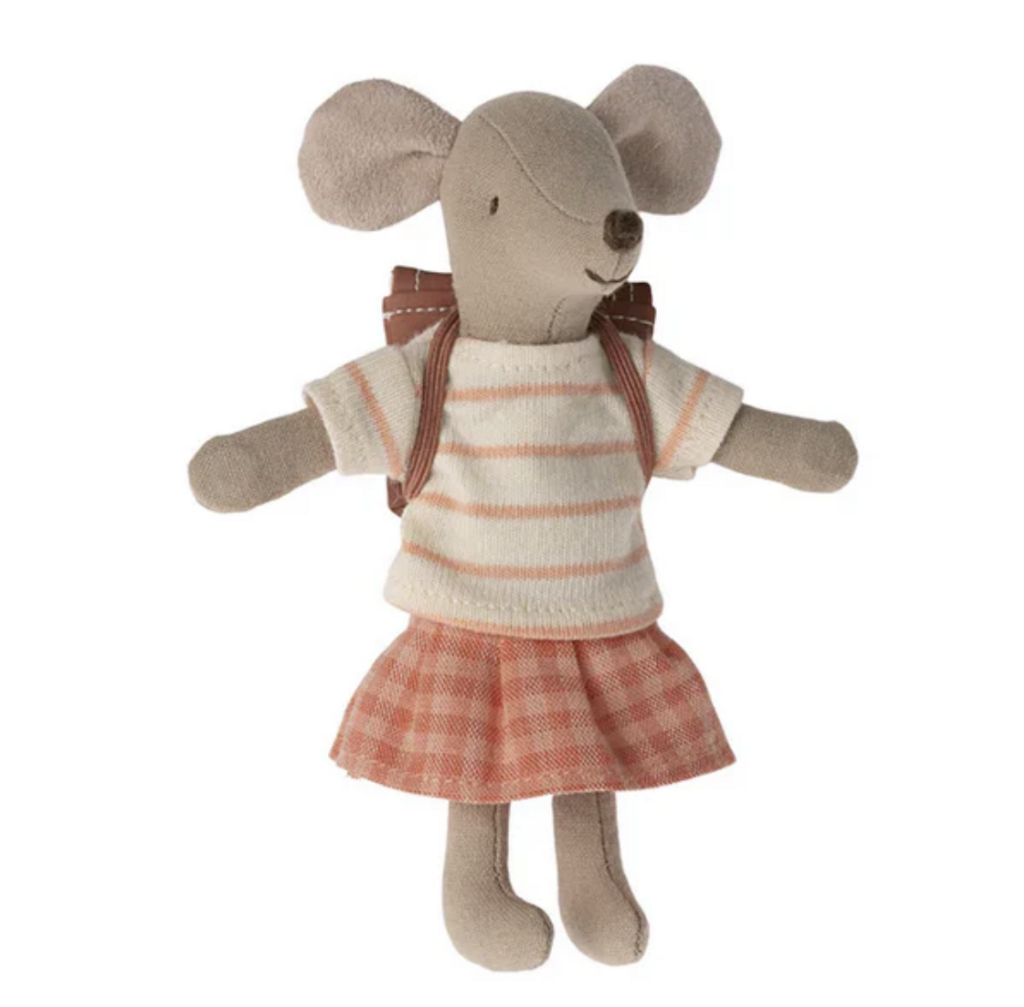 Big sister Tricycle Mouse with Bag