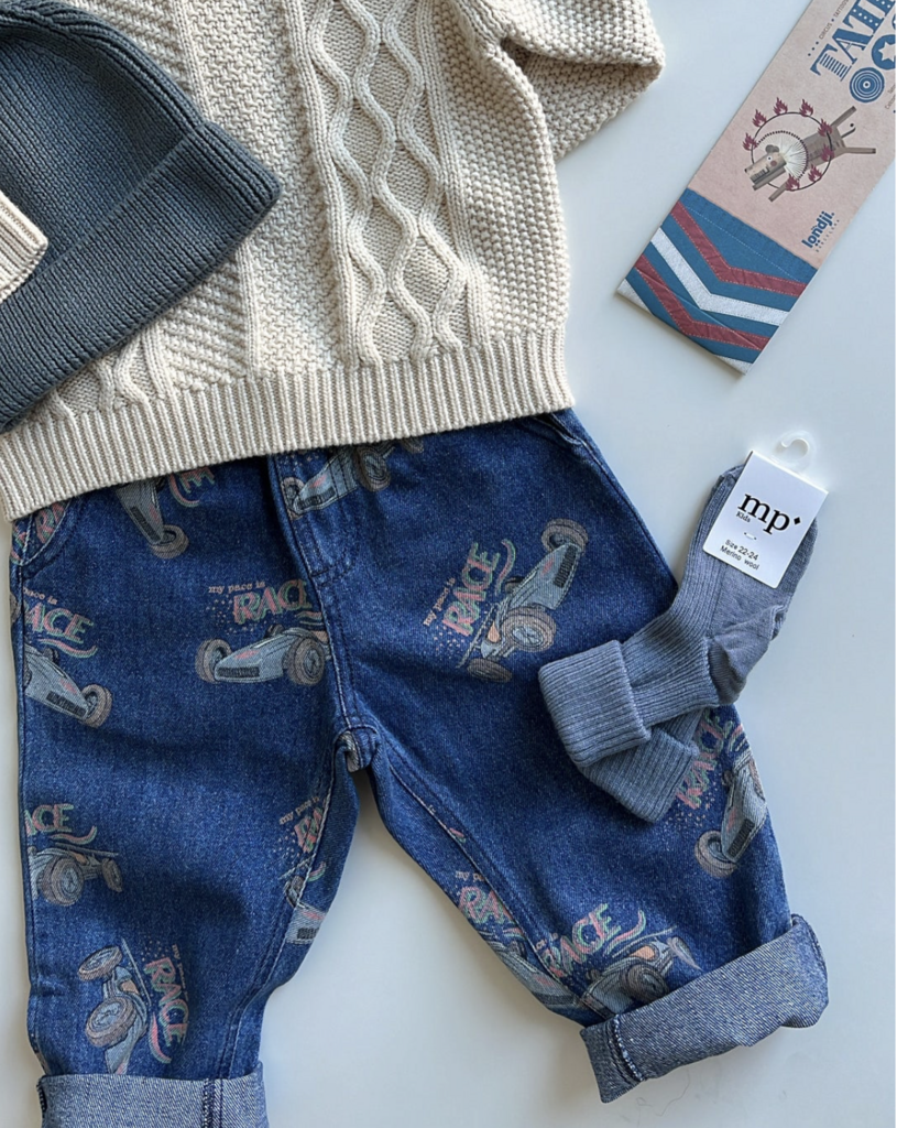 Magot Denim Pants - Race