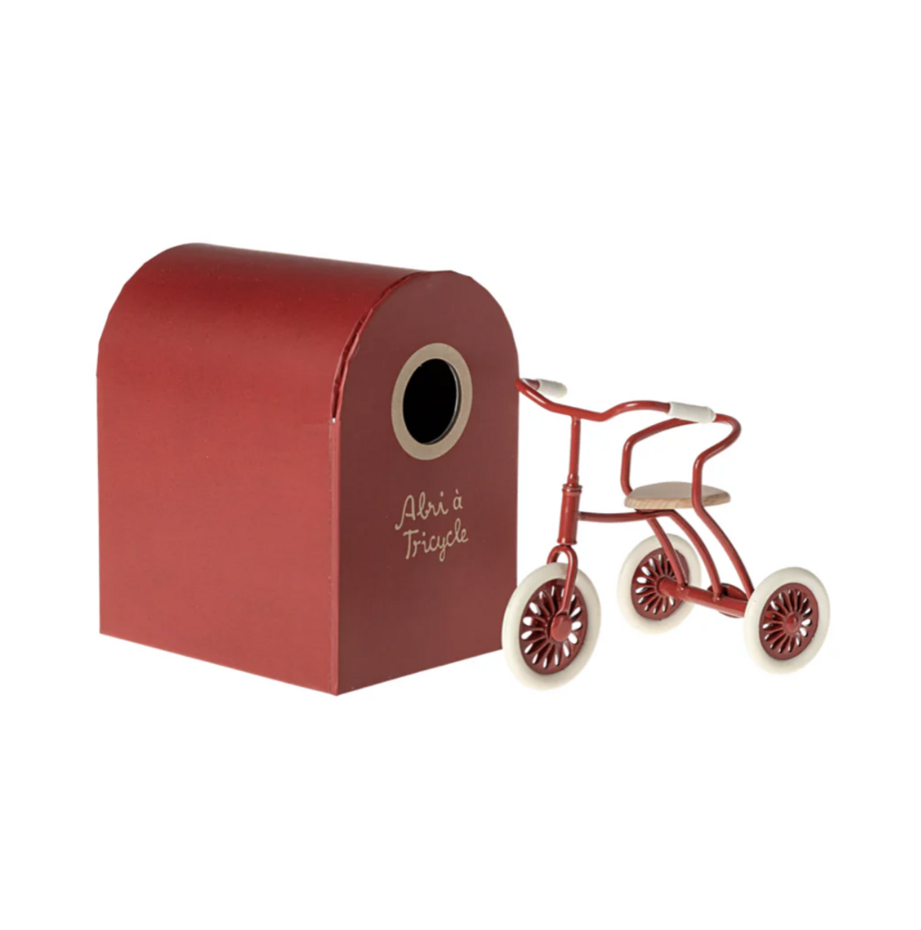Abri à tricycle for Mouse - Red
