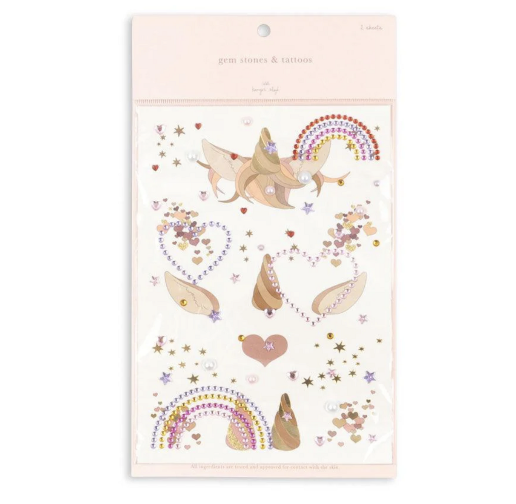 Gem Stones And Tattoos - Rainbow Unicorn Mix