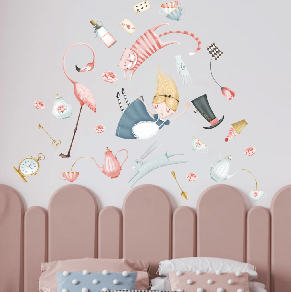 Wall Stickers Alice in Wonderland