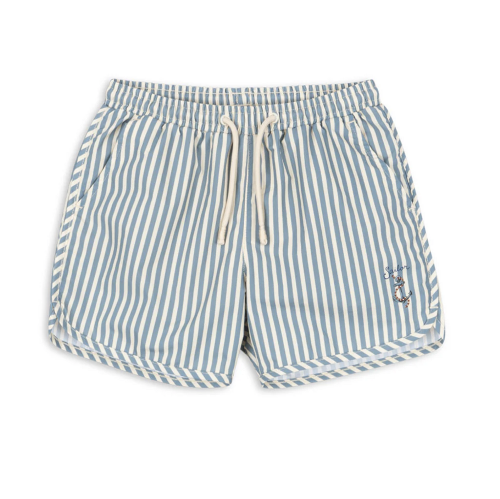 Asnou Swim Shorts - Sailor Stripe