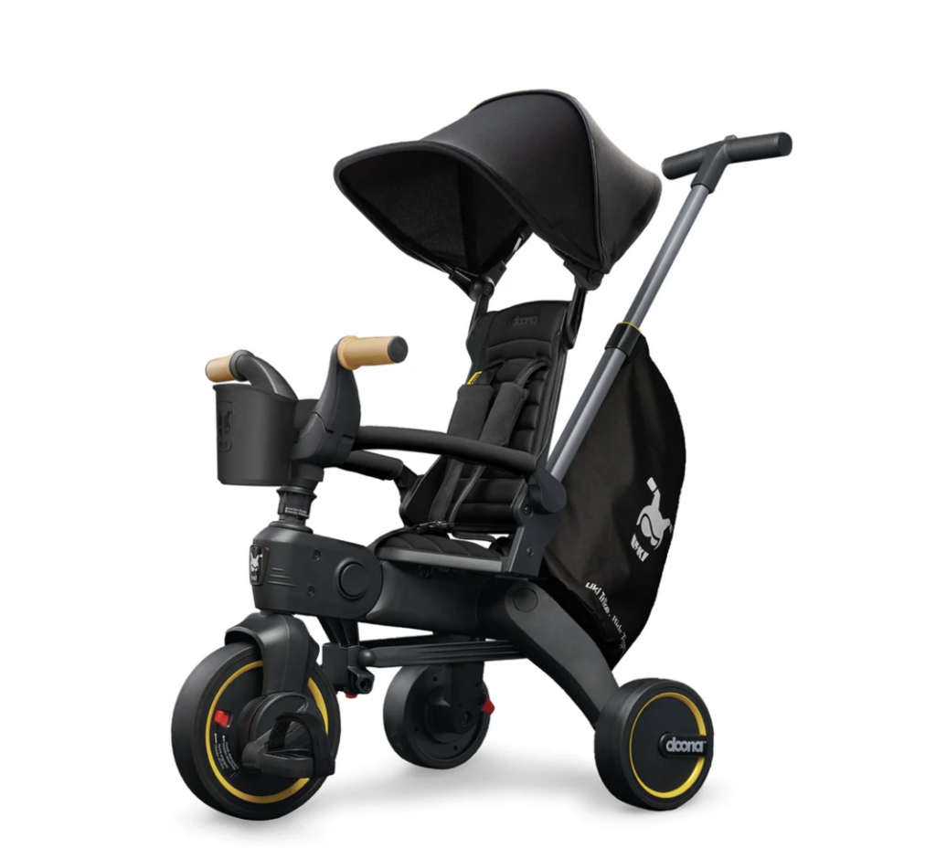 Liki Trike S5 by Doona™ - Black Deluxe