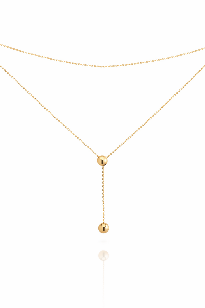 Кольє трансформер | жовте золото