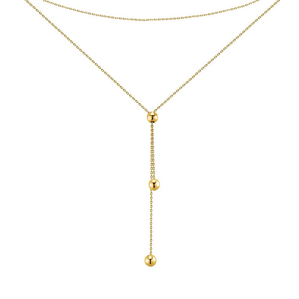 Кольє трансформер | жовте золото |