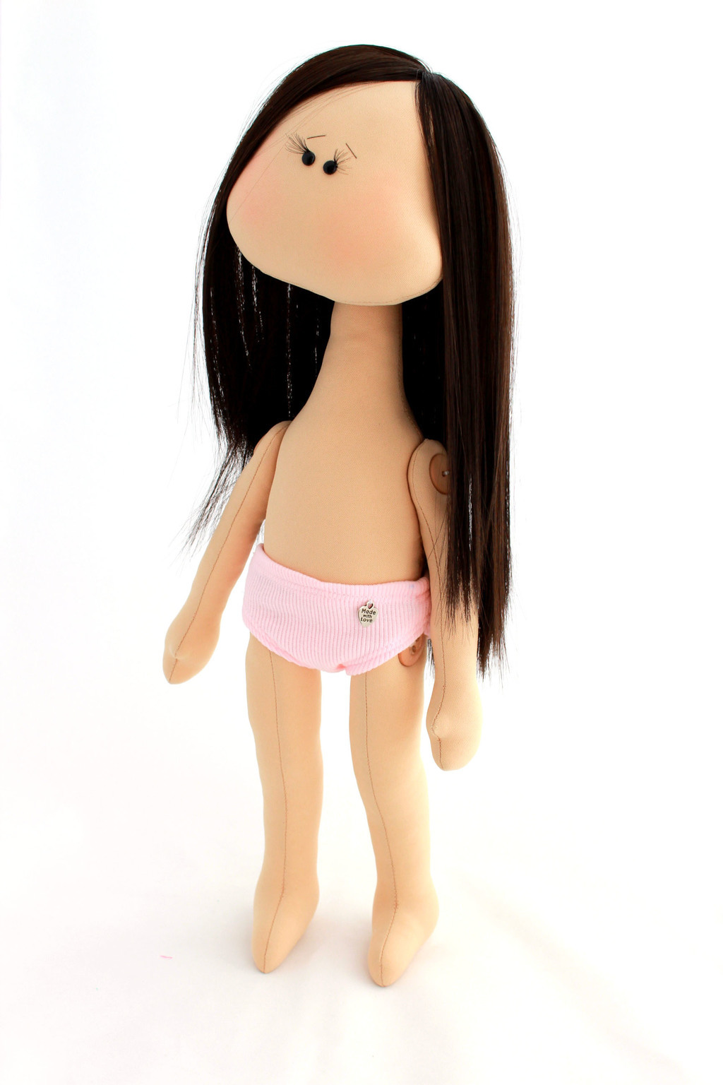 Игровая кукла для девочки со сменной одеждой. Как сшить куклу своими руками. | Elma-toys