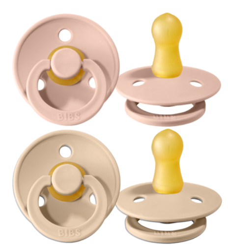 Suzete Bibs Colour Blush & Vanilla 6-18