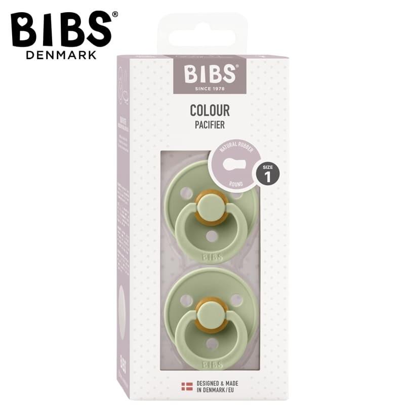 Suzete Bibs Duo Colour Sage 0-6