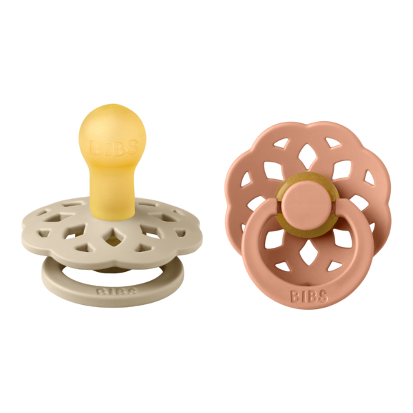 Suzete Bibs Boheme Vanilla & Peach