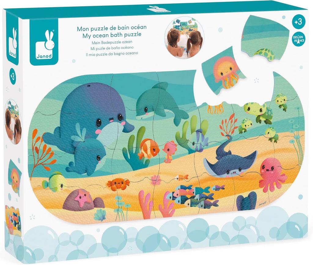 PUZZLE de baie Janod-  Oceanul meu