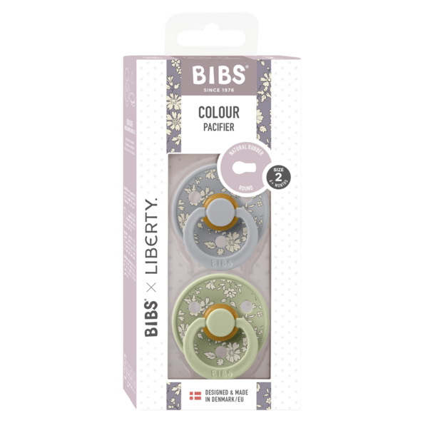 Suzete Bibs Liberty Colour Capel Sage Mix 6-18