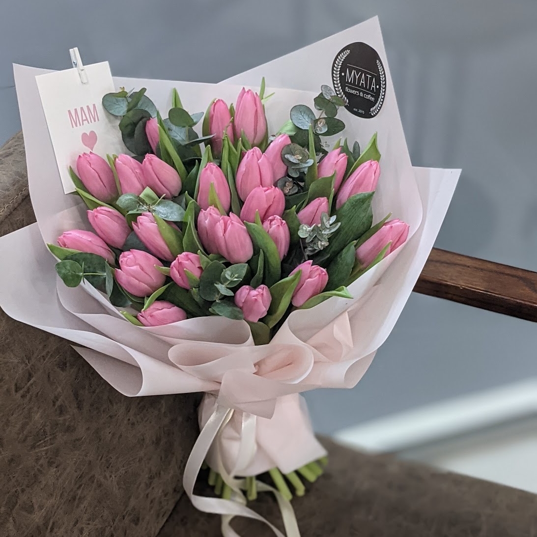 Букет хрускіт тюльпанів