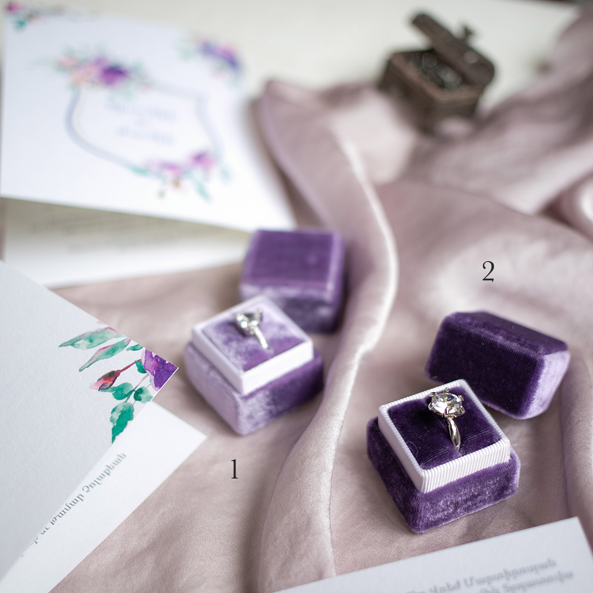 Коробочки для колец