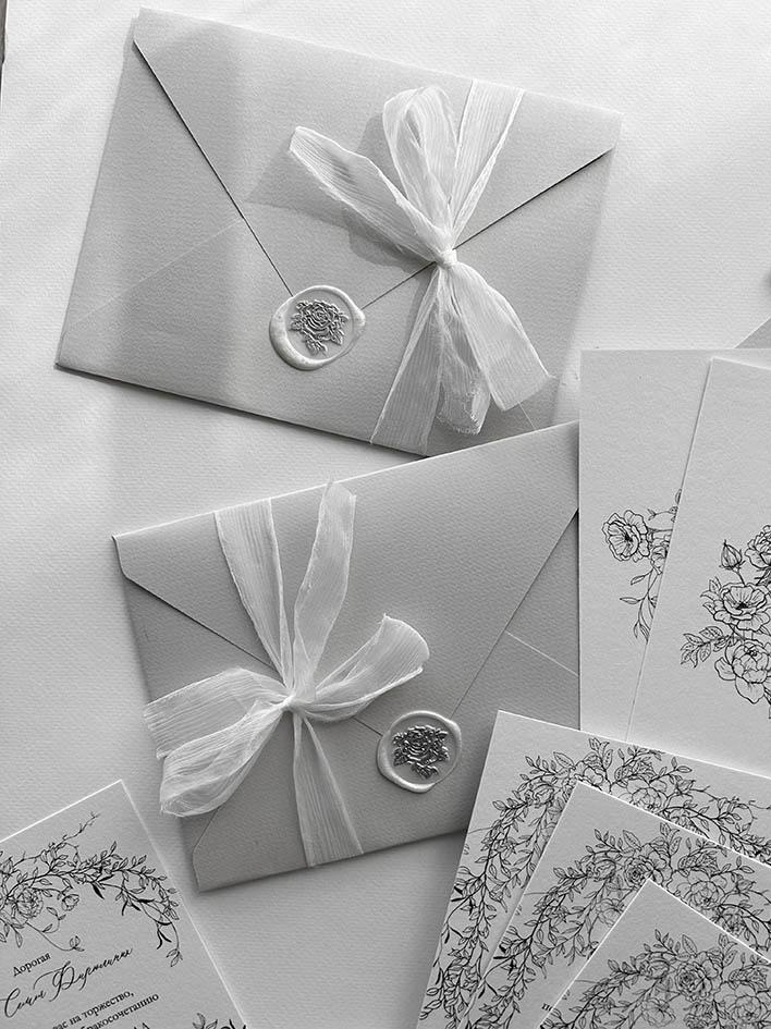 Векторы по запросу Свадебные конверты
