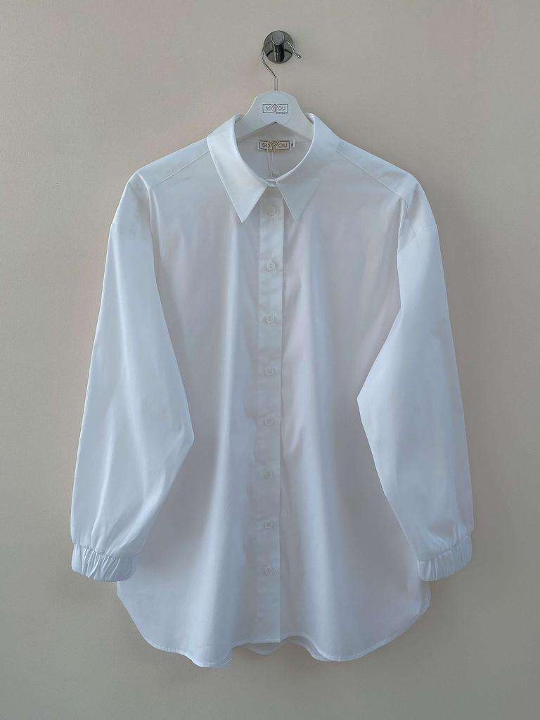 Белые рубашки женские