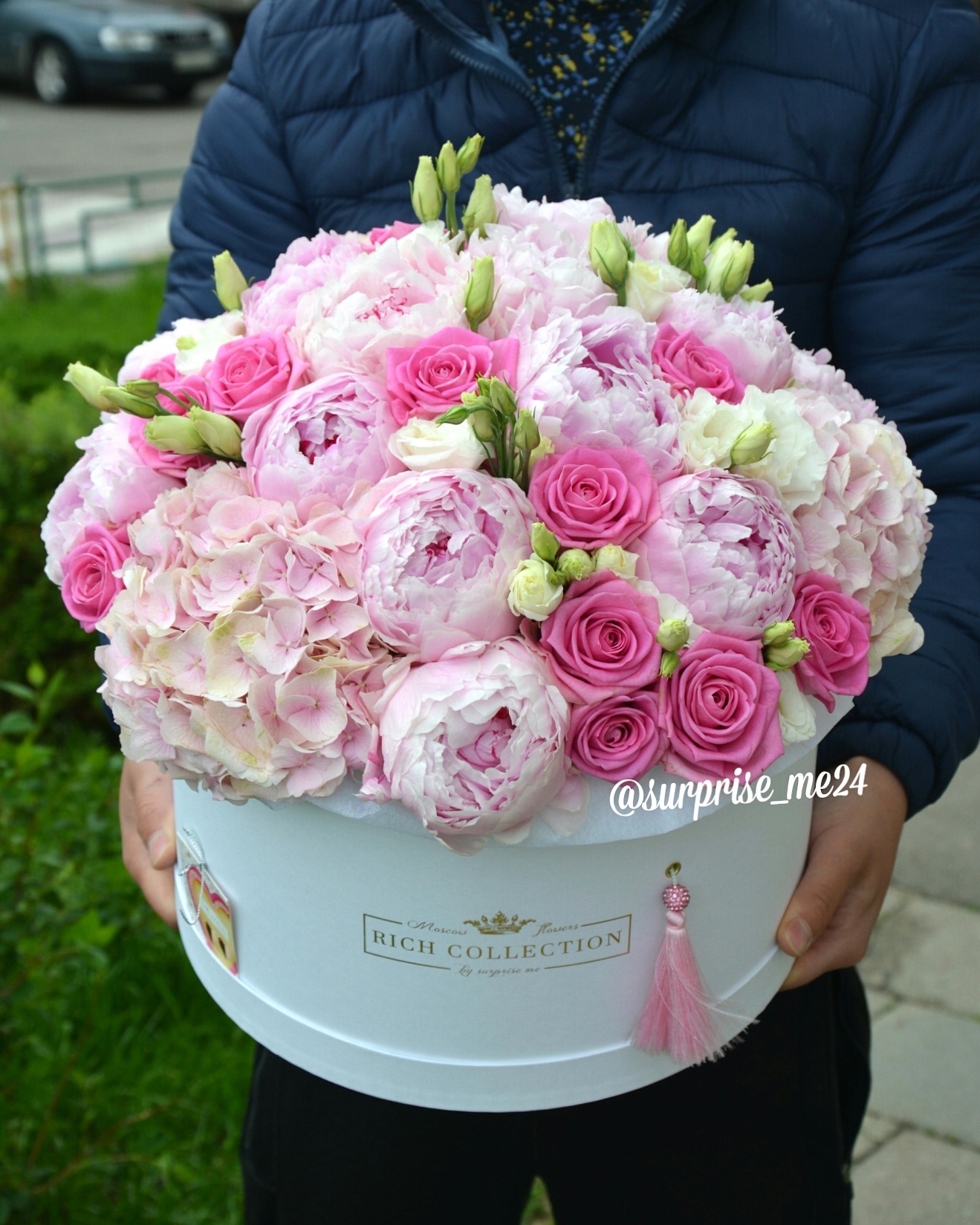Шляпная коробка микс