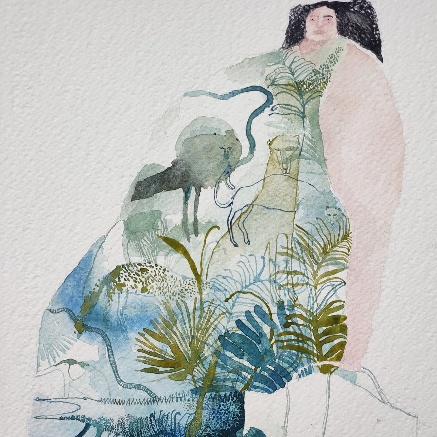 Original | DONNA CON VASO