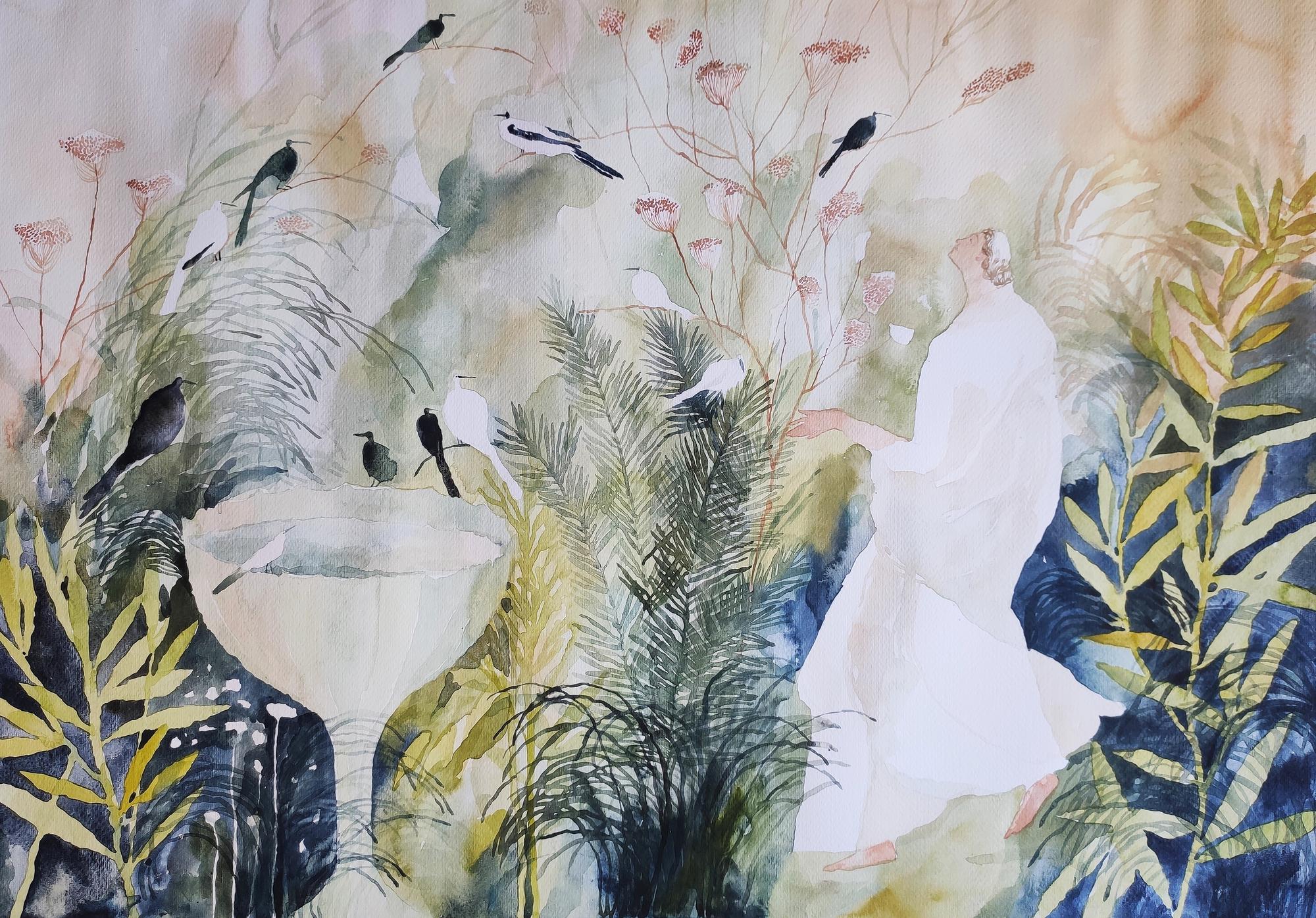 Original | Elena in giardino