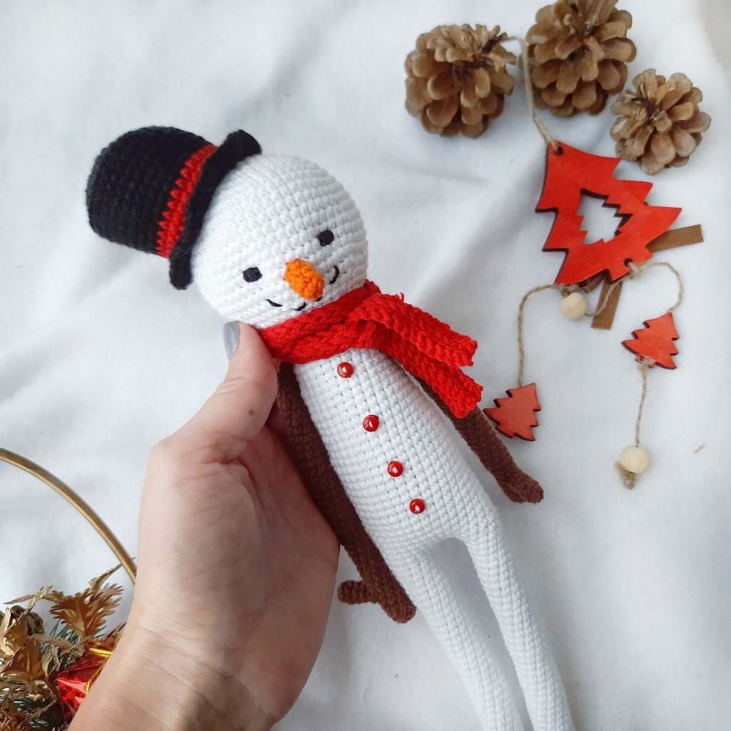 Как связать спицами красивого снеговика, наша подборка игрушек