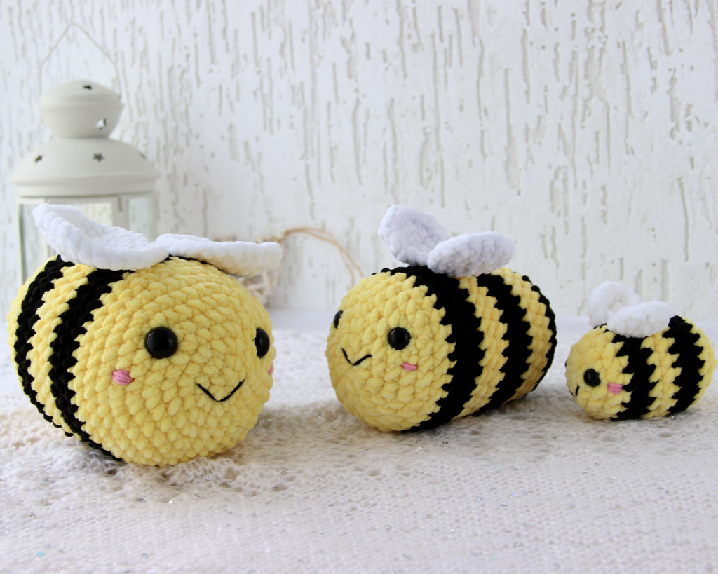 Пчёлка с мёдом крючком. Амигуруми схемы и описания. Автор: Марина Лобода | micos-perm.ru