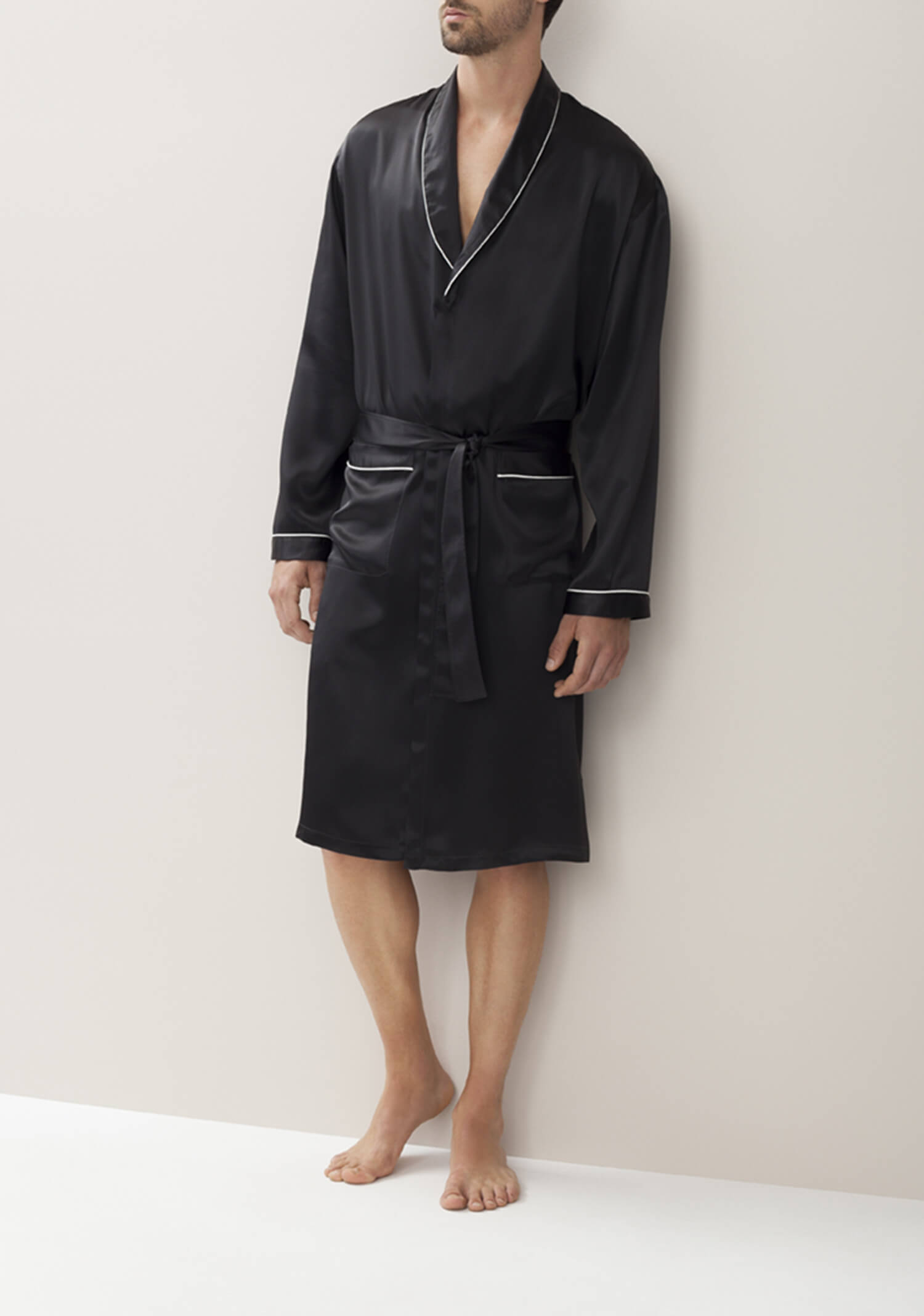 Для мужчин > Мужской халат из шелка Zimmerli ZN-37-201/202 купить в  интернет-магазине