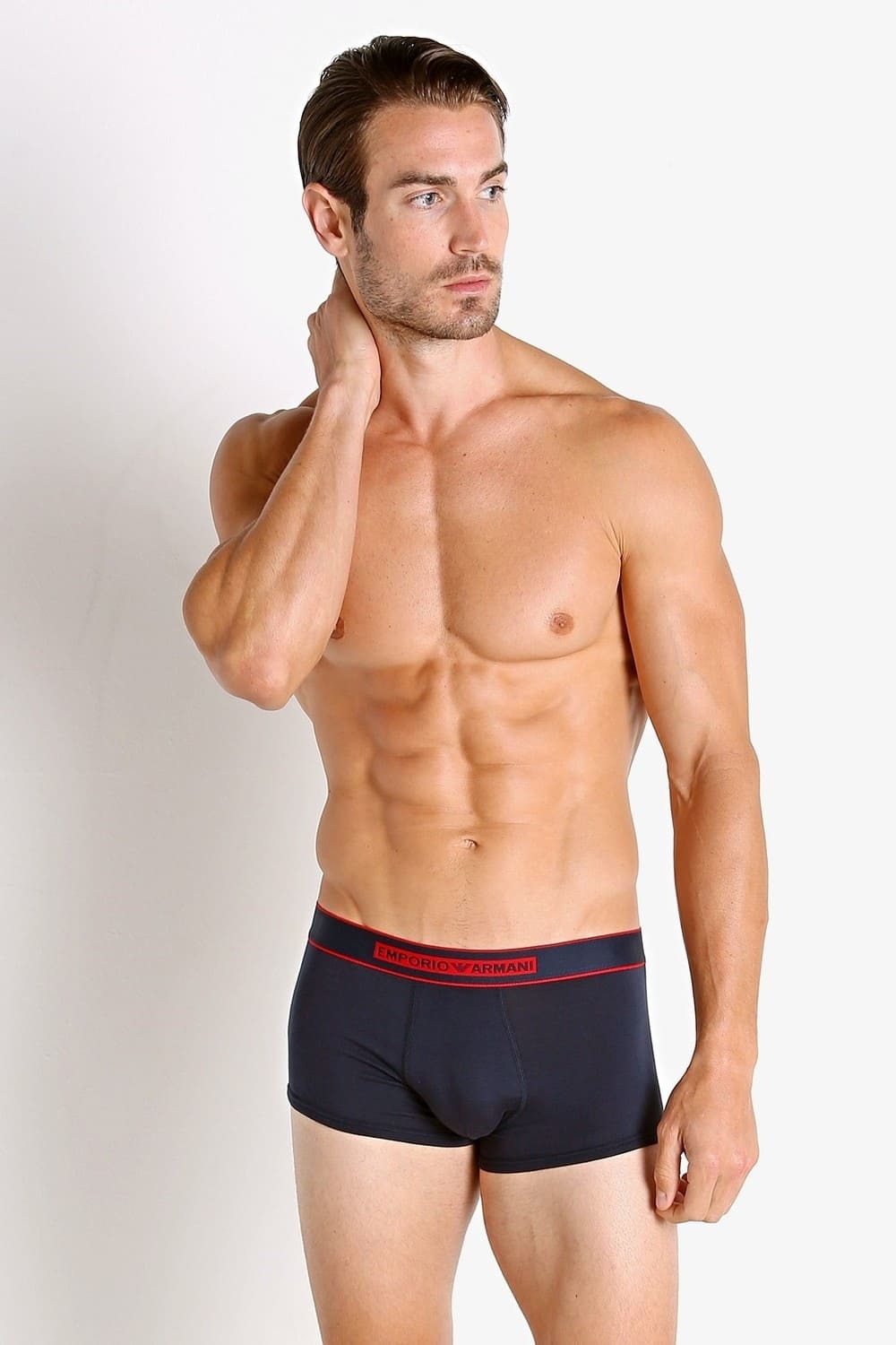 Для мужчин > Мужские трусы боксеры из ультралегкого модала Emporio Armani  111389 1P729 купить в интернет-магазине