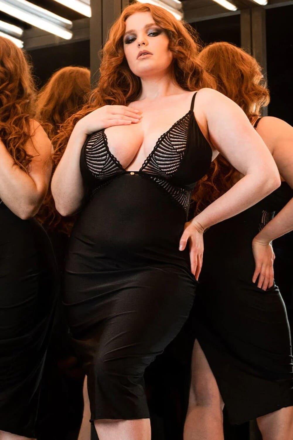 Белье > Ночная сорочка Curvy Kate Scantilly After Hours SN025326BLK купить  в интернет-магазине