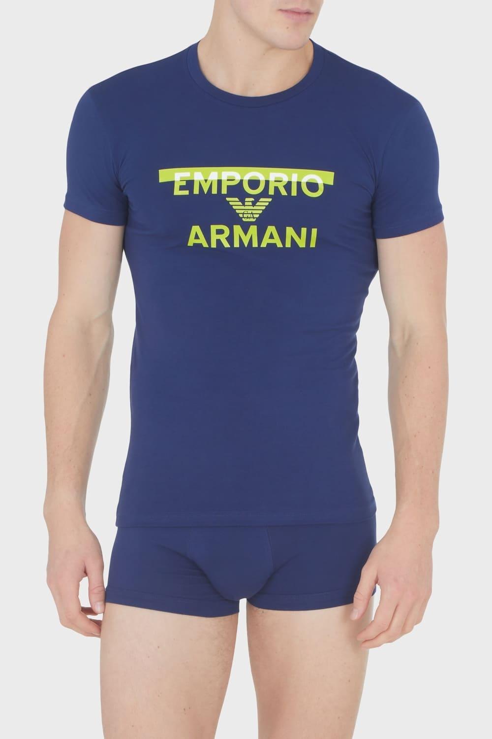 Комплект мужского нижнего белья из эластичного хлопка Emporio Armani 111604 3F516