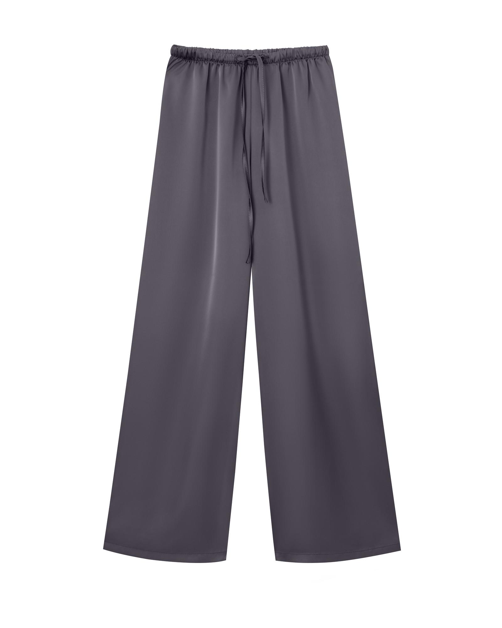 Вільні сатинові штани