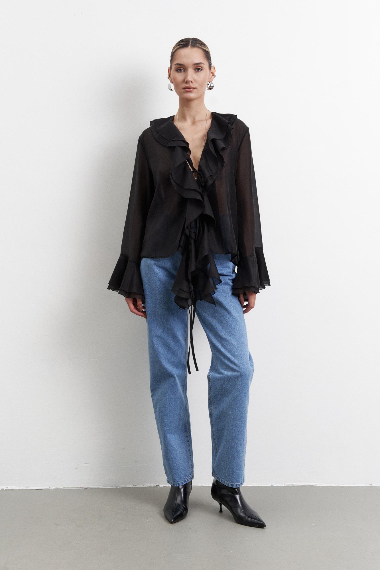 Блузка бохо