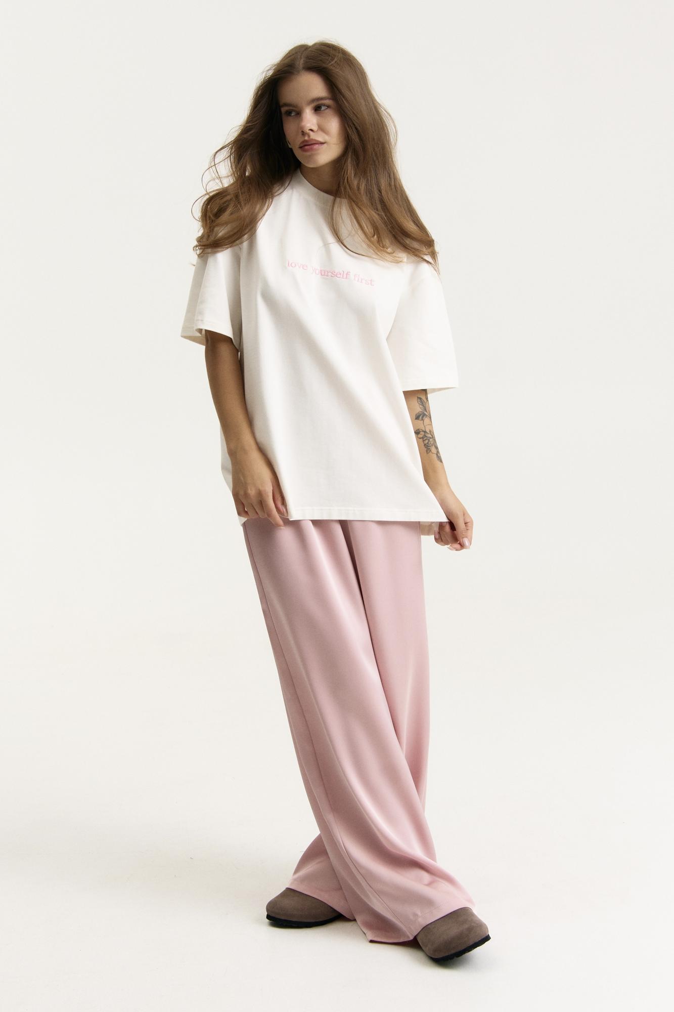 Вільні сатинові штани