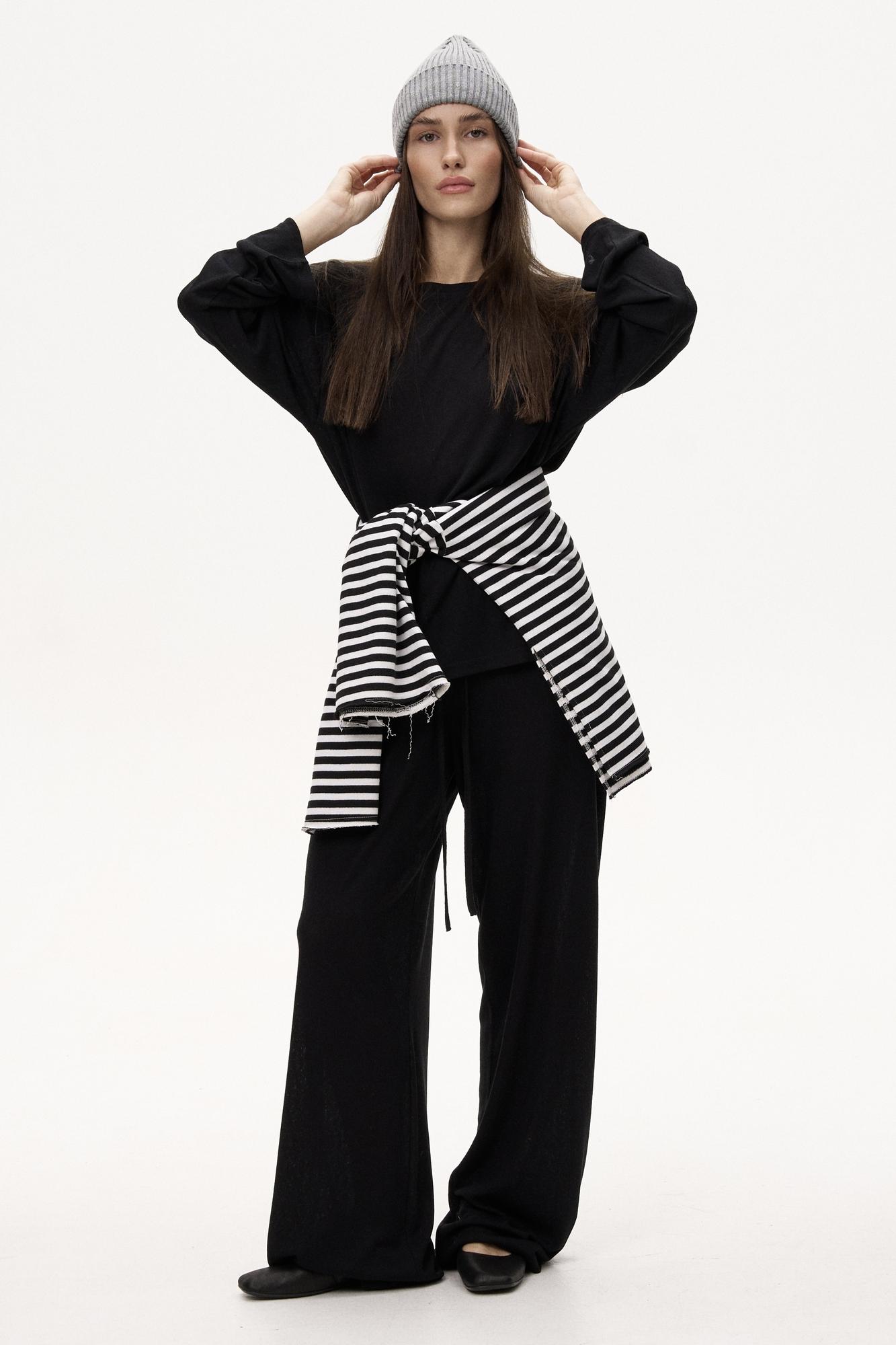 Трикотажні фактурні штани