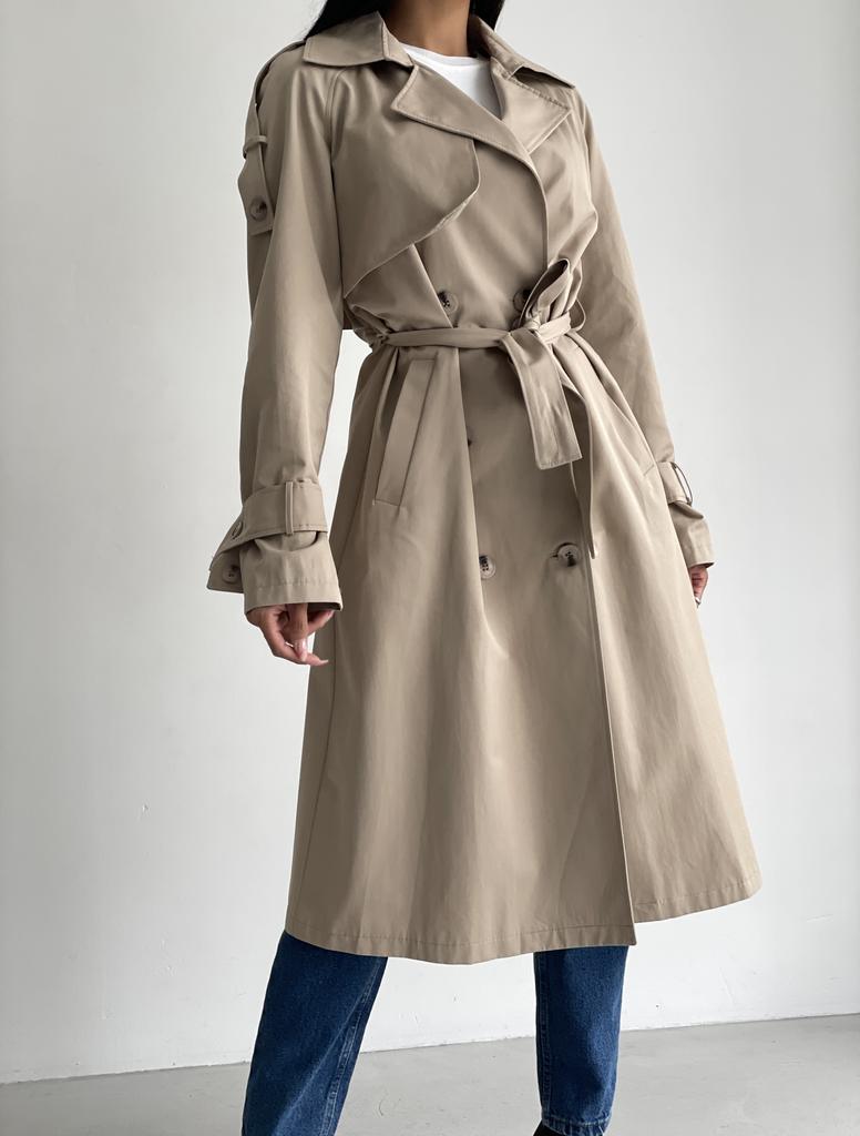 ДВОБОРТНИЙ ТРЕНЧ БЕЖЕВИЙ