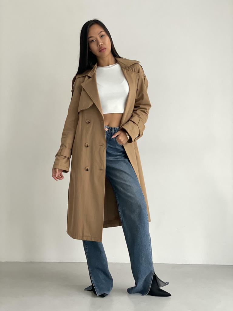 ДВОБОРТНИЙ ТРЕНЧ КЕМЕЛ