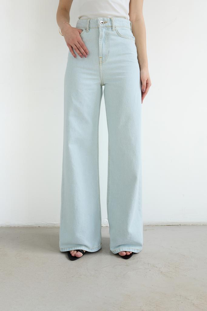 ДЖИНСИ ПАЛАЦЦО СВІТЛО БЛАКИТНІ