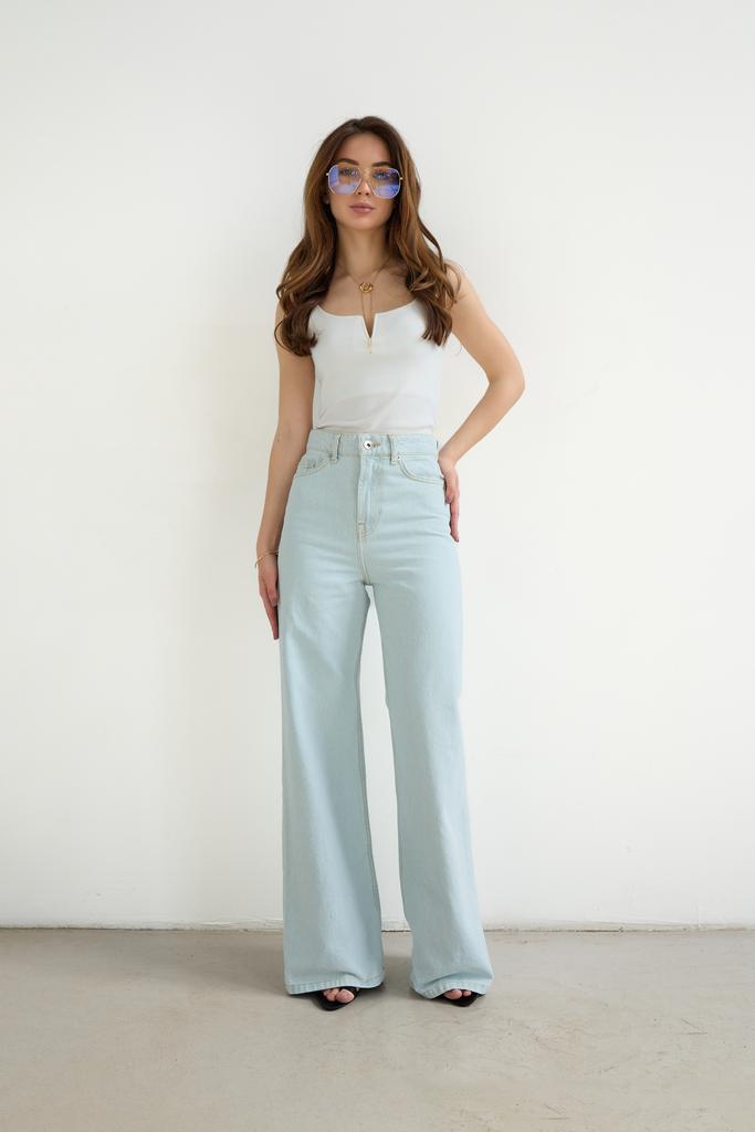 ДЖИНСИ ПАЛАЦЦО СВІТЛО БЛАКИТНІ
