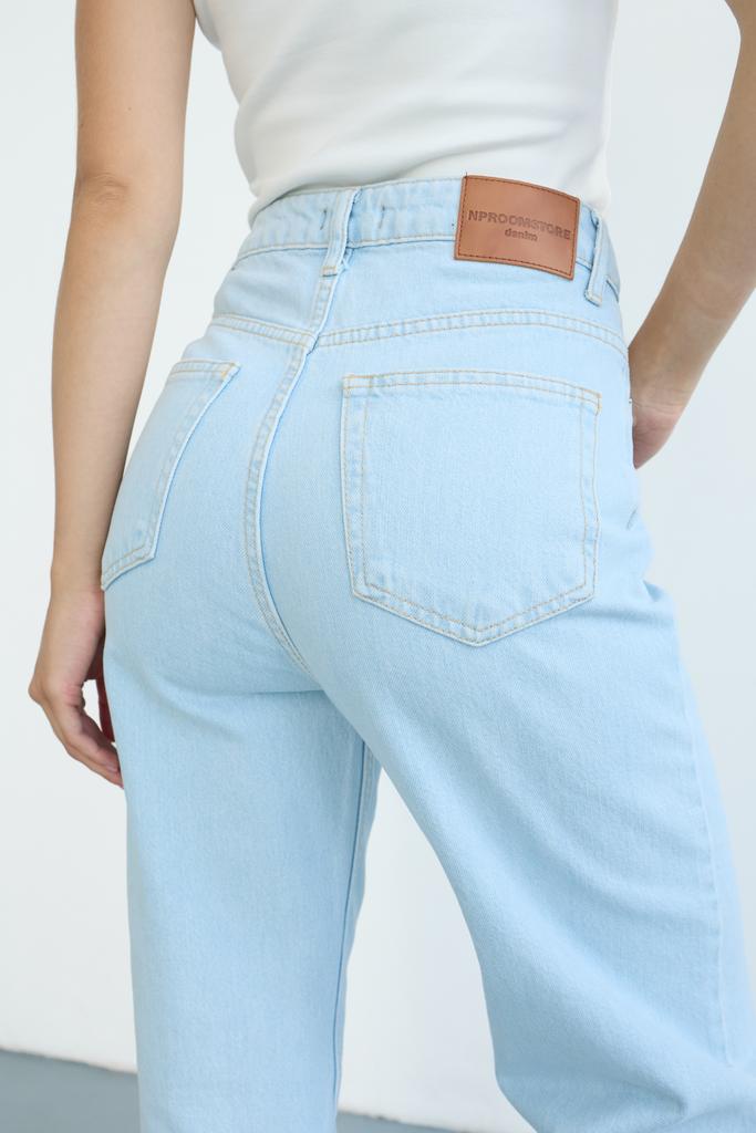 ДЖИНСИ ПРЯМІ NP БЛАКИТНІ