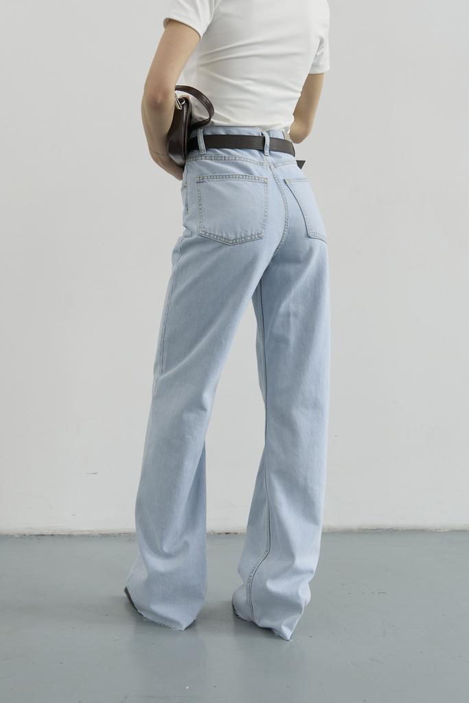 ДЖИНСИ ПРЯМІ БЛАКИТНІ