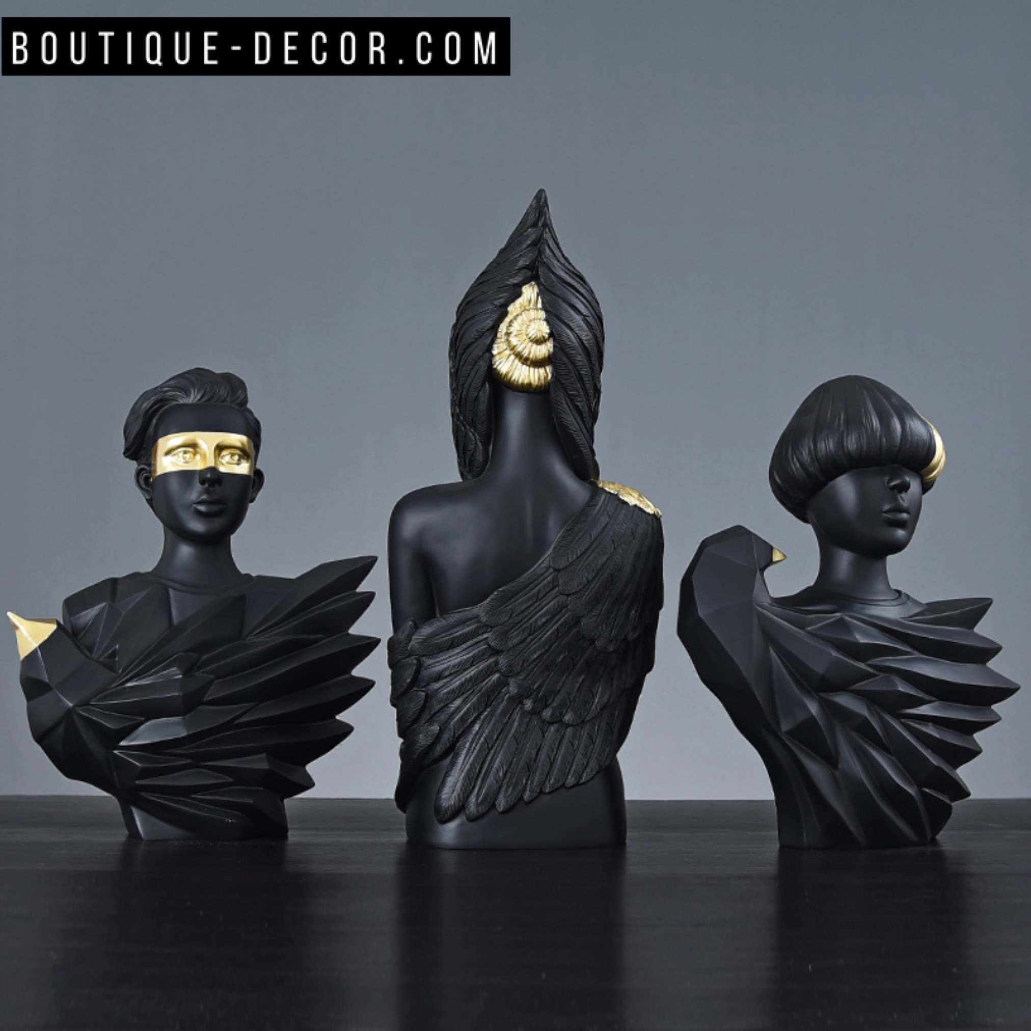 Дизайнерские статуэтки, фигуры | Home Concept