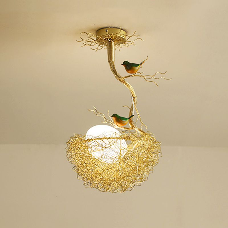 Люстра подвесная 1688niaochaoPLwarm, LED, 12 Вт