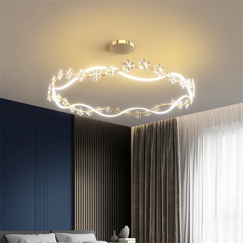 Люстра подвесная shuijin-lv-60CM-3color, LED