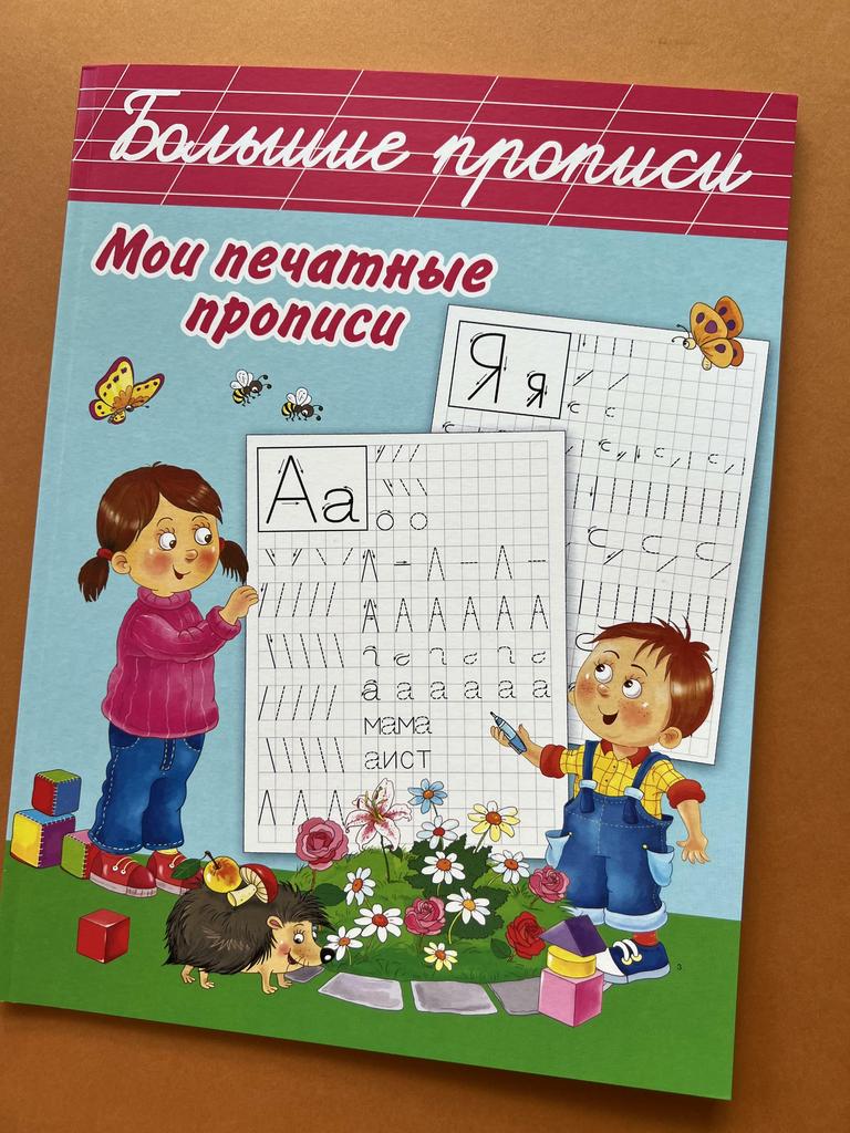 Мои печатные прописи. Большие прописи