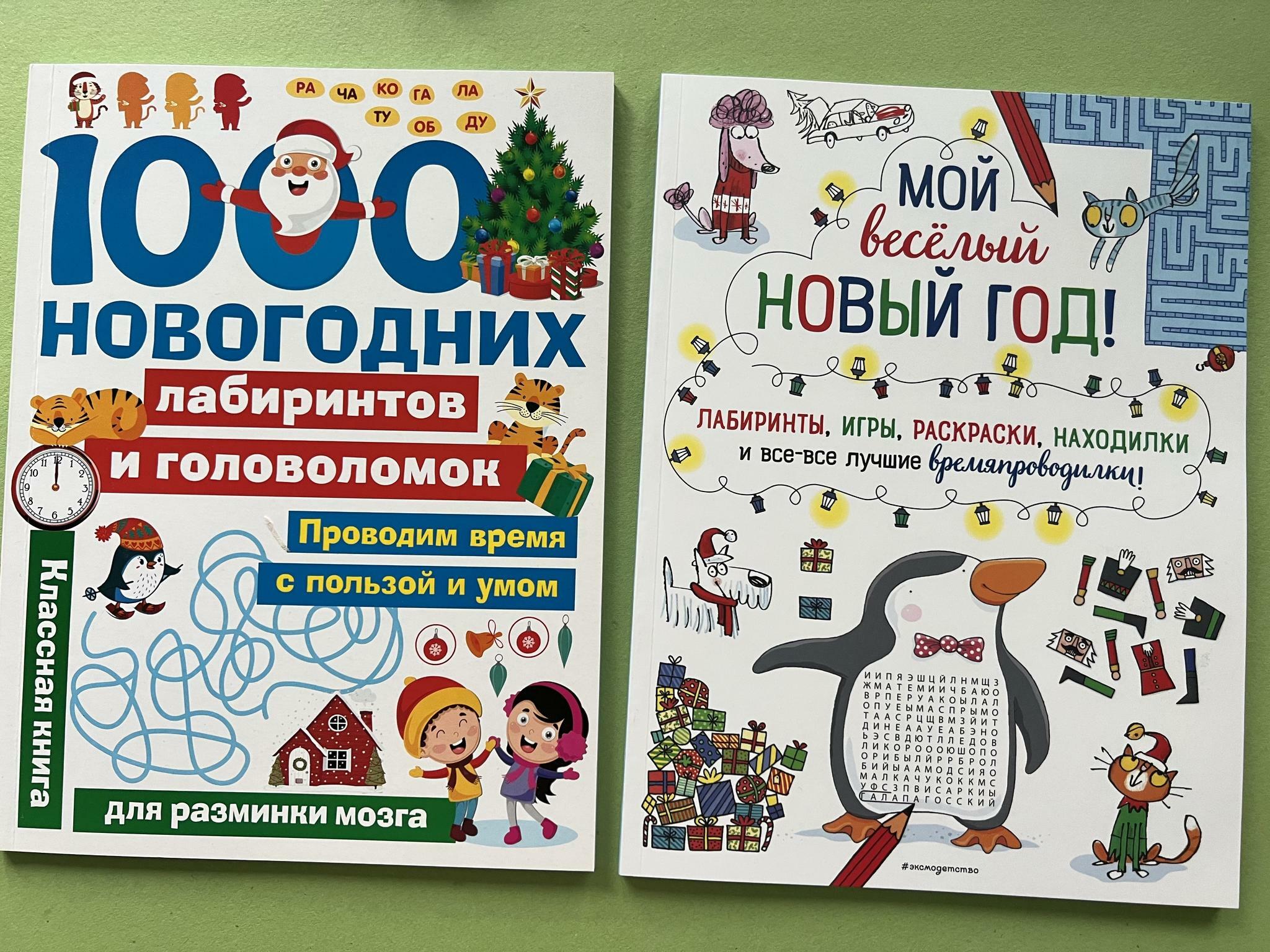 Все > Мой веселый Новый год! Лабиринты, игры, раскраски, находилки купить в  интернет-магазине