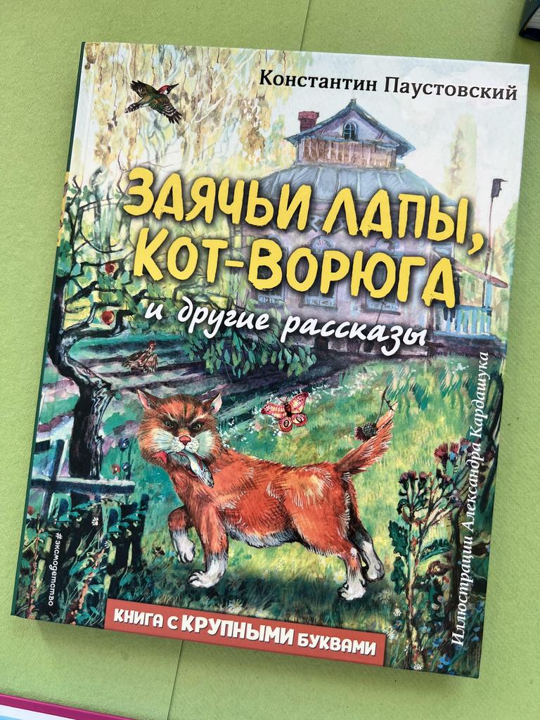 Заячьи лапы, кот-варюга и другие рассказы. Паустовский