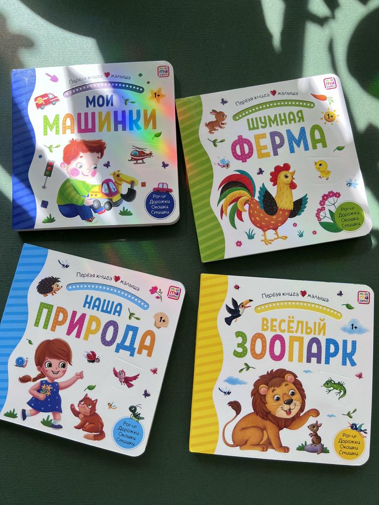 Первая книга малыша. Дорожки, окошки, стишки