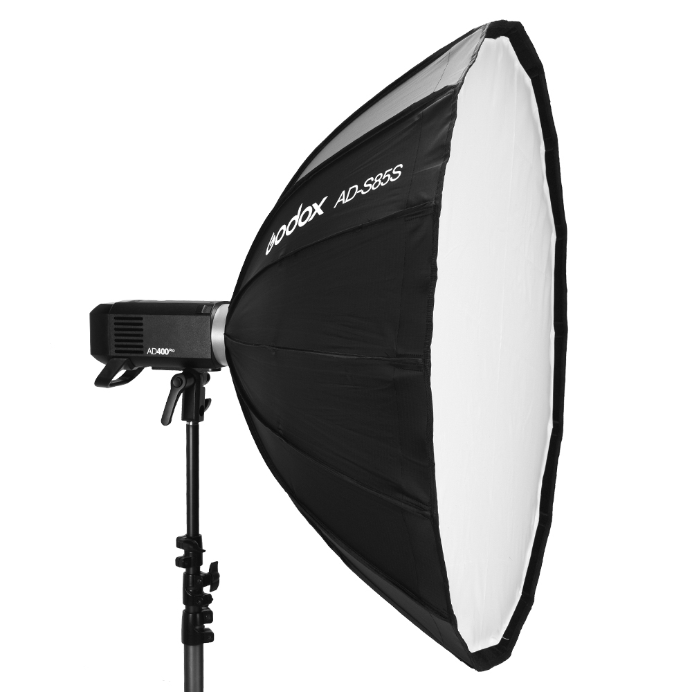 Godox.pro Софтбокс Godox AD-S85S быстроскладной для AD400Pro с байонетом  Godox купить. Гарантия 2 года. Официальный товар