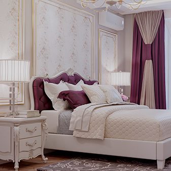 Комплект мебели для спальни CLASSIQUE Violet