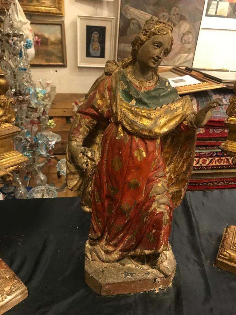 Антиквариат старинная статуэтка адплот 131